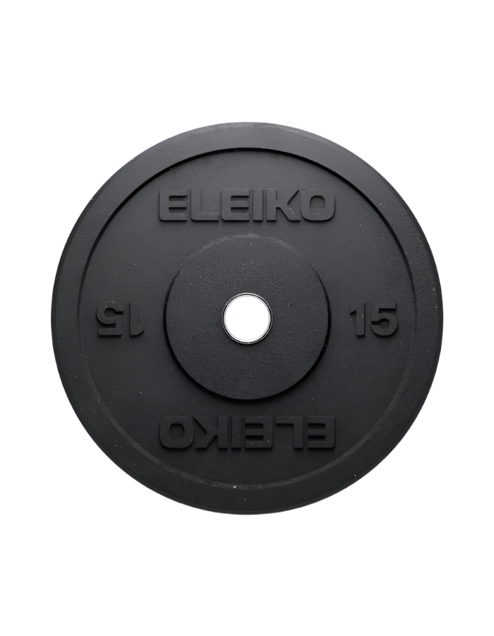 Eleiko XF Bumper Single Plate - 15 kg - Premium from shopiqat - Just $40! Shop now at shopiqat